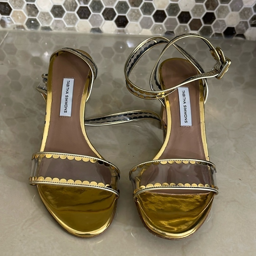 Tabitha Simmons patent leather sandals 36.5 (US 6.5)